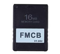 Rtxbvg FMCB Free McBoot Card V1.953 pour PS2-2 Carte mémoire OPL Boot (16 Mo)