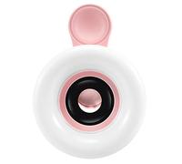 Rtxbvg Lumière d'anneau de selfie de lentille de téléphone LED Lumière de remplissage de téléphone portable Lumière d'anneau de beauté de lampe réglable Macro HD rose
