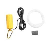 Rtxbvg Mini pompe à oxygène USB ultra silencieuse pour pêche à l'aquarium, jaune