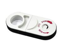 Rtxbvg Outil de Dénudage de Réseau Universel pour Cat5E, Cat6, Cat7, Cat8 - Dénudeur de Câble Coaxial, Outil de Dénudage de Câble de Poche Facile à Utiliser Blanc