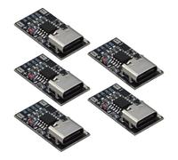 Rtxbvg Plaque leurre type C PD/QC/AFC Module de renforcement USB / QC4 FCP AFC Détecteur de sondage d'activation Type C Charge rapide d'énergie 5 pièces