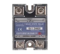 Rtxbvg SSR 25A 3-32V DC à 24-480V AC monophasé Relais d'état solide DC Control AC -1 D4825 Tension de charge