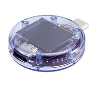 Rtxbvg Testeur type C 12 A 48 V Détection de chargeur PD Testeur USB C DC Tension numérique Courant Banque d'énergie Capacité Détecteur d'ampères