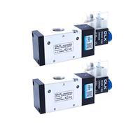 RTXRPKXZE Électrovanne pneumatique 3/2 Voies AC220V DC24V DC12V AC110V AC24V, vannes Ouvertes normalement fermées(3v410-15-no,AC24V)