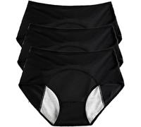 RTY-BY Culotte pour Fuite Urinaire Femme Lavable,3Pcs Culotte Incontinence Femme,Culotte Regles Lavable Femme,Culotte Menstruelle Taille Haute pour Le Cycle Menstruel,3XL