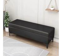 RTYHN Banc de Rangement avec Siège Rembourré Chambre Banc de Rangement Bout de Lit Coffre de Rangement Faux Cuir Tabouret de Rangement Banc Coffre Rangement pour Salon