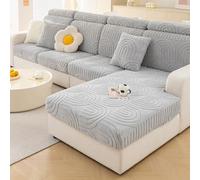 RTYHN Housses de Coussin de Siège de Canapé en Peluche éPais Housse Canapé Extensible avec Fond élastique Couvre Canape Housse Assise Canapé