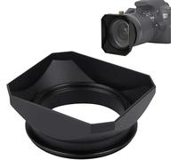 RTYHNCBG Pare-Soleil d'objectif d'appareil Photo 55 mm, Accessoire d'abat-Jour d'objectif carré for Types d'appareils Photo et Filtre d'objectif d'appareil Photo sans Miroir, à Visser(55 mm)