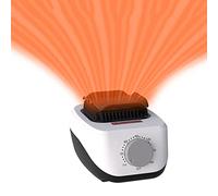 RTYUIO Sèche-Linge Électrique Portable Mini 1000W Sèche-Linge à Air Chaud et Silencieux pour Vêtements - Blanc