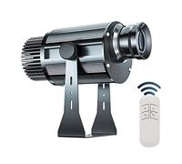 RTYUIOTG Projecteur de GOBO de Logo de 25W LED Extérieur, projecteur de GOBO Tournant Le Logo Fait sur Commande de Lumière de GOBO d'image pour la Publicité de Magasin de Mariage