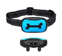 Rtyweth Collier anti-chocs pour chiens, collier de dressage pour chien, collier de dressage avec télécommande étanche pour chiens, collier électrique à distance avec