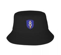 RTZXGIGC 2025 Nouveau 8E Division D’Infanterie Bob Chapeau Snap Back Hat Anime Girl Hommes