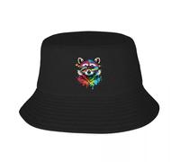 RTZXGIGC 2025 Nouveau Mignon Raton Laveur Lunettes De Soleil Raton Laveur Amoureux De La Rue Chats Mignon Raton Laveur Chapeau De Soleil Casquette Tactique Baseball pour Hommes Femmes