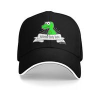 RTZXGIGC Adrienne Body Books - T Rex Casquette de Baseball Icône Chapeau de Plage Mousse de fête Chapeau Casquette de pêche Chapeaux pour Hommes Femmes