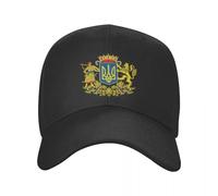 RTZXGIGC Armoiries Ukraine Casquette de Baseball Classique Unisexe Adulte Drapeau ukrainien Réglable Papa Chapeau Hommes Femmes en Plein Air Snapback Chapeaux D’été Cadeau