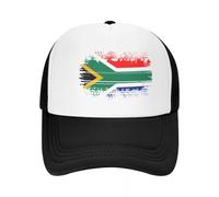 RTZXGIGC Drapeau Artistique de l’Afrique du Sud Casquette de Baseball Casquette de Golf véritable Trucker Cap Visor Femmes Golf Vêtements Hommes