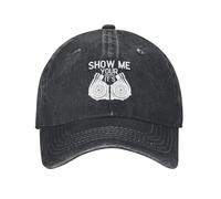 RTZXGIGC Hommes Femmes Montrez-Moi Votre TT’s Casquette de Baseball imprimée Casquette de Golf réglable Casquette de Baseball Snapback