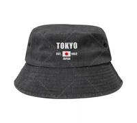 RTZXGIGC Japon EST.1952 Tokyo Capital Unisexe Coton Bob Chapeaux Chapeau De Soleil Extérieur Réglable pour Voyage À La Plage