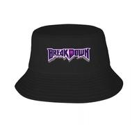 RTZXGIGC JoJo Breakdown Bucket Hats Panama pour Homme Femme Réversible Pêcheur Plage Été Pêche Unisexe Caps