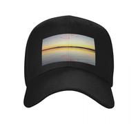 RTZXGIGC LUMIÈRE dorée. Casquette de Baseball Sailor Cap pour Hommes Chapeau Homme pour Le Soleil Wild Ball Hat Vintage Femme Chapeaux Cadeau pour Hommes