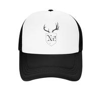 RTZXGIGC Ni Chevaliers De Monty Python Corne De Cerf De Voyage Maille Casquettes De Baseball pour Hommes Adulte Femme Plage Papa Chapeaux Snapback Cap