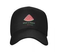 RTZXGIGC Qu’est-ce Qu’Un Melon ! Casquette de Baseball Rugby Snap Back Chapeau d’Hiver Chapeaux pour Femmes Hommes