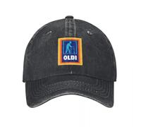RTZXGIGC Vintage Humoristique Border Collie & Wine Denim Chapeau Léger Casquette Homme chapeau de l'Été