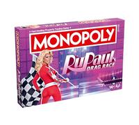 Winning-Moves – Jeu de société RuPaul's Drag Race Monopoly – Familial, 2 à 6 joueurs, dès 14 ans