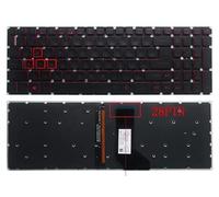 RU/SP/BR/US nouveau for A-ce-r as-pi-re VX 15 VX15 VX5-591G VX5-591 VX5-793 VN7-593 VN7-793 VN7-793G clavier rétro-éclairé anglais américain noir (remplacement du clavier) ( Color : US 28 PIN Backlit