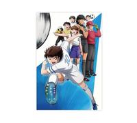 RUADK Poster Anime Captain Tsubasa (1) sur toile pour décoration de chambre à coucher, cadeau 30 x 45 cm