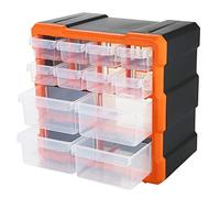 Ruaen Tiroir PP PS Pièces Boîte de Rangement Plusieurs Compartiments Fente Matériel Boîte Organisateur Artisanat Cabinet Outils Composants Conteneur