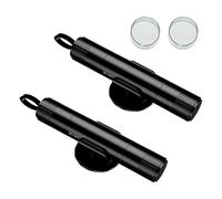 Ruaizel Lot de 2 brise-vitres et ceintures, 2 en 1 coupe-ceintures brise-vitres, marteau de sécurité pour voiture, outil de sauvetage d'urgence essentiel pour voitures et bus (Noir)