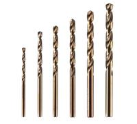 RUAJOGYNVM 10PCS/Set Cobalt M35 HSS Drill Bit Set Twist Drill Bit Straight Shank ferramentas Wood Metal Drilling Tools(10PCS-D4.0mm) RUAJOGYNVM