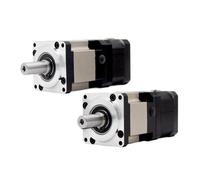 RUAJOGYNVM 1pcs 42mm Nema 17 High Precision 15 Arcmin Planetary Geared Reducer Stepper Electronic Starter Ratio 1:5-1:100 DC 24V Gearbox Stepping Electronic Starter(Ratio 25,42x34mm)