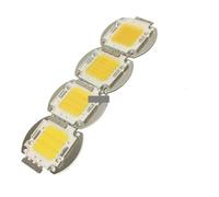 RUAJOGYNVM 20PC High Power 5W White Full Spectrum LED Grow Light Diodes 6500K & 380-780nm Plant LED COB Chip