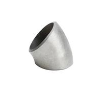 RUAJOGYNVM 22mm 25mm 27mm 32mm 34mm 38mm 42mm 45mm 48mm 51mm 57mm 60mm 76mm OD 304 Stainless Steel 45 Degree Elbow Butt Welded Pipe Fitting(57x4mm)