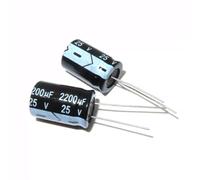 RUAJOGYNVM 35V2200UF 16X25 5pc Electrolytic Capacitor Volume