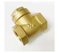 RUAJOGYNVM Brass One Way Non Swing Check Valve 1/2" 3/4" 1" 1-1/4" 1-1/2" 2" Female Thread(1")
