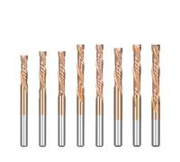 RUAJOGYNVM Cut Compression 3.175-12mm Shank Two Flute Spiral Carbide Router Bit Wood 1Pcs(6x32x60mm) RUAJOGYNVM