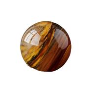 RUAJOGYNVM Fluorite Rough Stone Crystal Ball Rainbow for Decoration or Magic,Tiger Skin Smelting-5cm