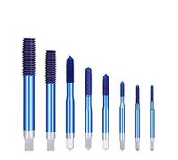 RUAJOGYNVM Fluteless Forming Machine Taps M2-M12 Blue Coated Thread Tap Metric Tap Drill Extrusion Taps 1Pcs (Color : M8x1.25) RUAJOGYNVM