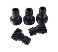 RUAJOGYNVM Garden Hose Fittings 3/4" External Thread Quick Connector European and American Hose Interface Connector Faucet Car Wash Water Pipe Fittings 5pcs (Color : Type 1)