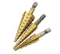 RUAJOGYNVM Hss Steel Step Drill Bits 3-12mm 4-12mm 4-20mm Step Cone Cutting Tools Steel Wood Metal Drilling Power Set 1Pcs RUAJOGYNVM