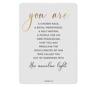 RUAJOGYNVM Primitive Metal Sign Once Were Not A People Scripture Quote Decor For Bathroom Laundry Room Mudroom Closet 8 X 12 inch