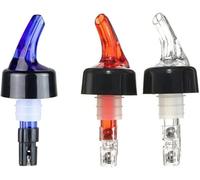 RuanHongYi Lot de 3 becs verseurs mesurés automatiques pour bouteille d'alcool, bec verseur à boule, bec doseur à boule, accessoires de bar, maison (20 ml, blanc)