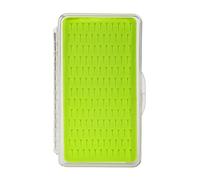 Ruarby Boîte de pêche à la mouche étanche légèrement pratique avec couvercle transparent sur un seul côté, plusieurs tailles