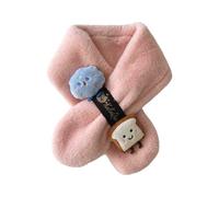 Ruarby Cache-cou en polaire pour enfant - Écharpe en coton pour l'hiver - Convient pour les enfants de 3 à 10 ans, F, taille unique