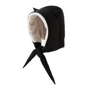 Ruarby Chapeau à capuche pour temps froid, doublure en fourrure épaisse, chaud pour l'hiver, accessoire de costume en plein air, chapeau de trappeur de couleurs multiples pour hommes, femmes, enfants