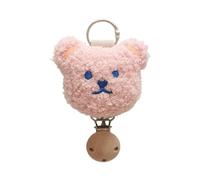 Ruarby Clip de chapeau de tête d'ours portable pour voyage coloré ornement sac à main élégant chapeau de soleil pour femme sac à dos accessoires femmes