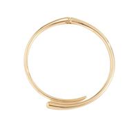 Ruarby Collier Or/Argent Large Ouverture à Ressort en Métal, Gold-color